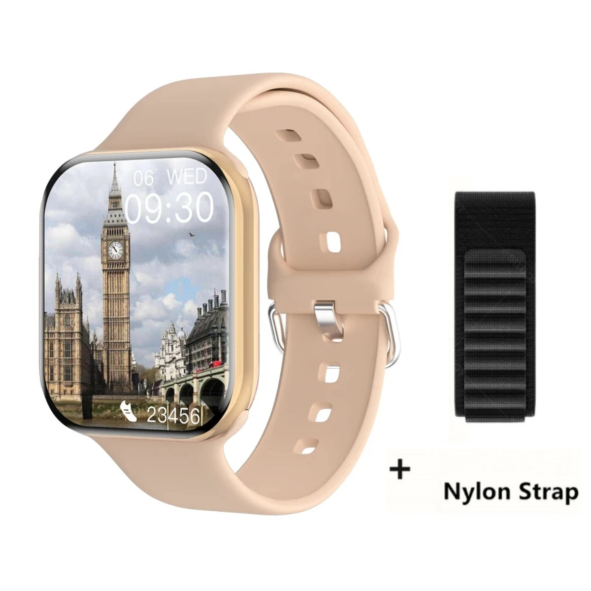 Waterproof Nfc Smartwatch With Bluetooth Calling And Heart Rate
