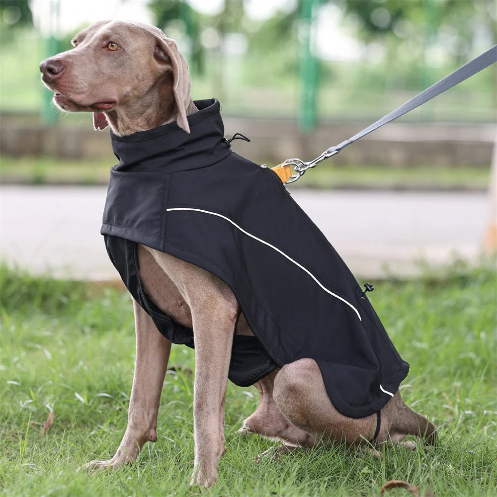 Glorious Kek Waterproof Outdoor Reflective Soft Shell Dog Coat