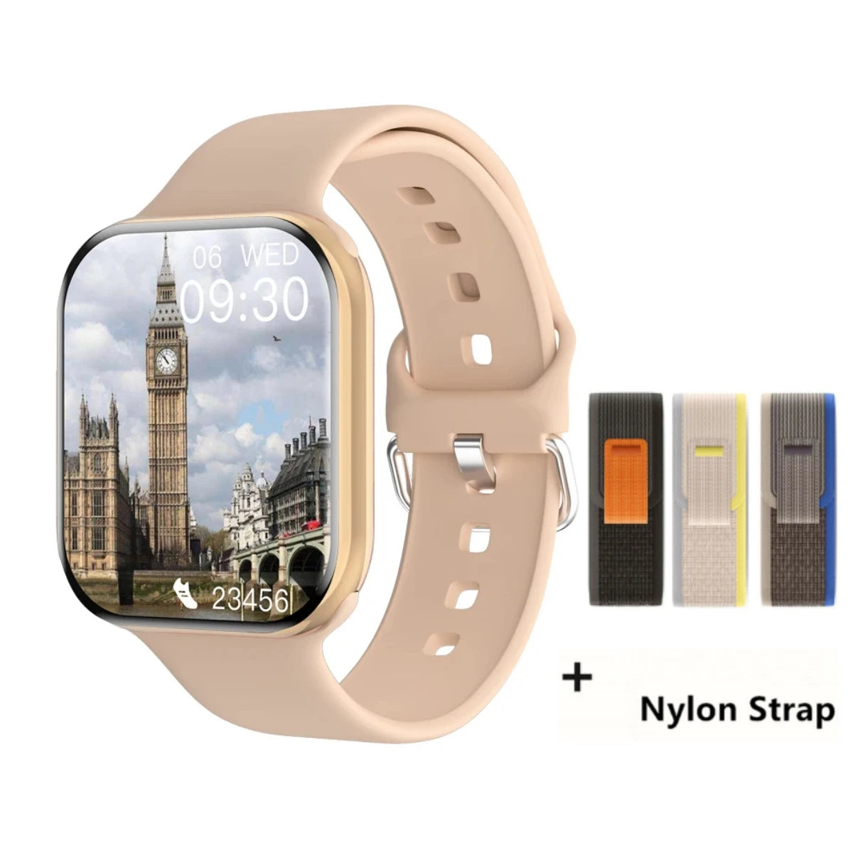 Waterproof Nfc Smartwatch With Bluetooth Calling And Heart Rate