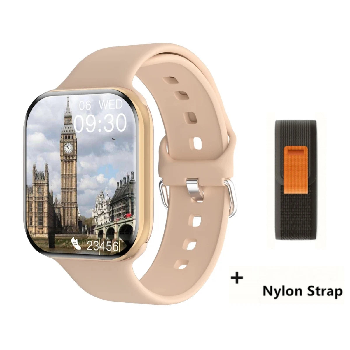 Waterproof Nfc Smartwatch With Bluetooth Calling And Heart Rate