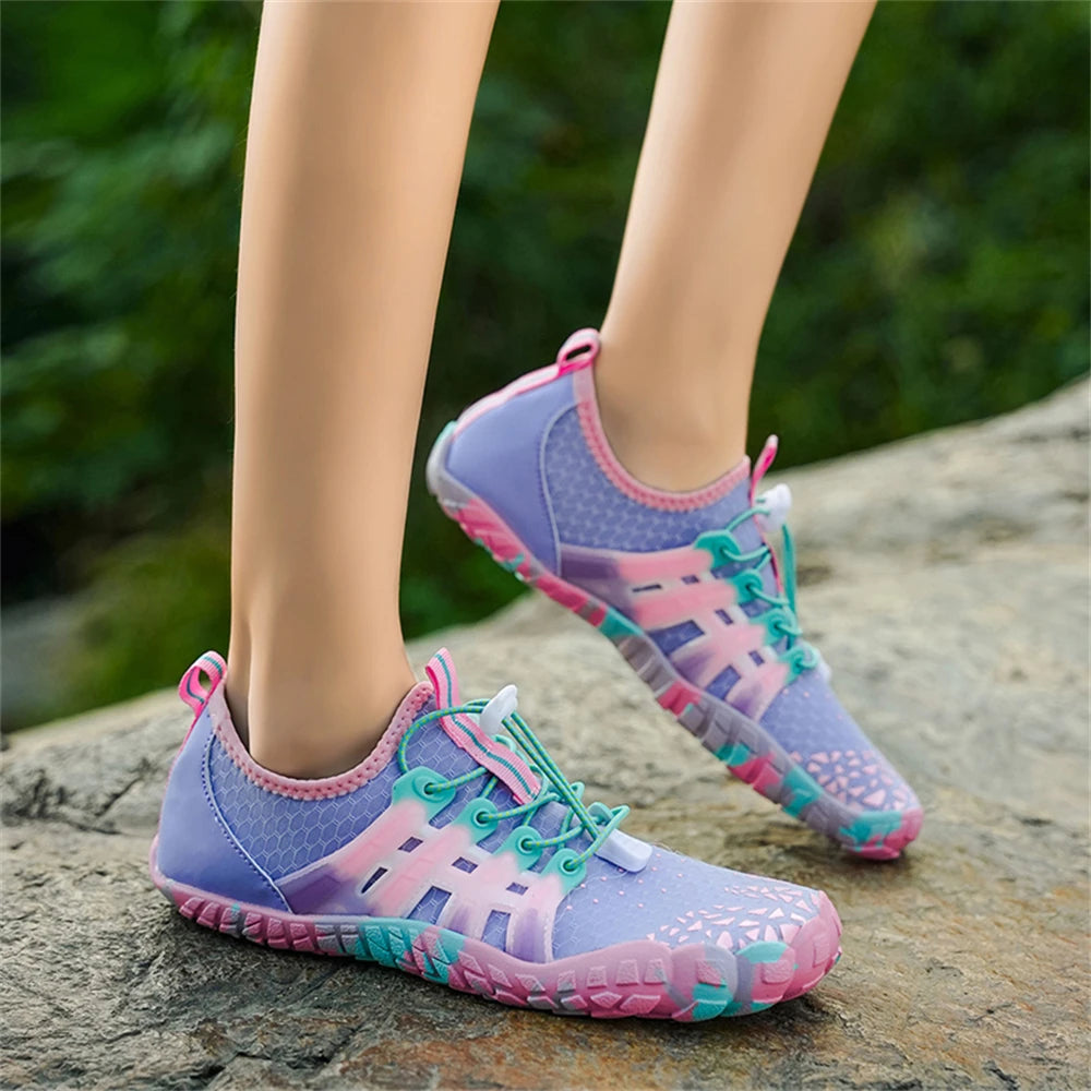 Womens Water Shoes Five Fingers Quick Dry Non Slip Trekking