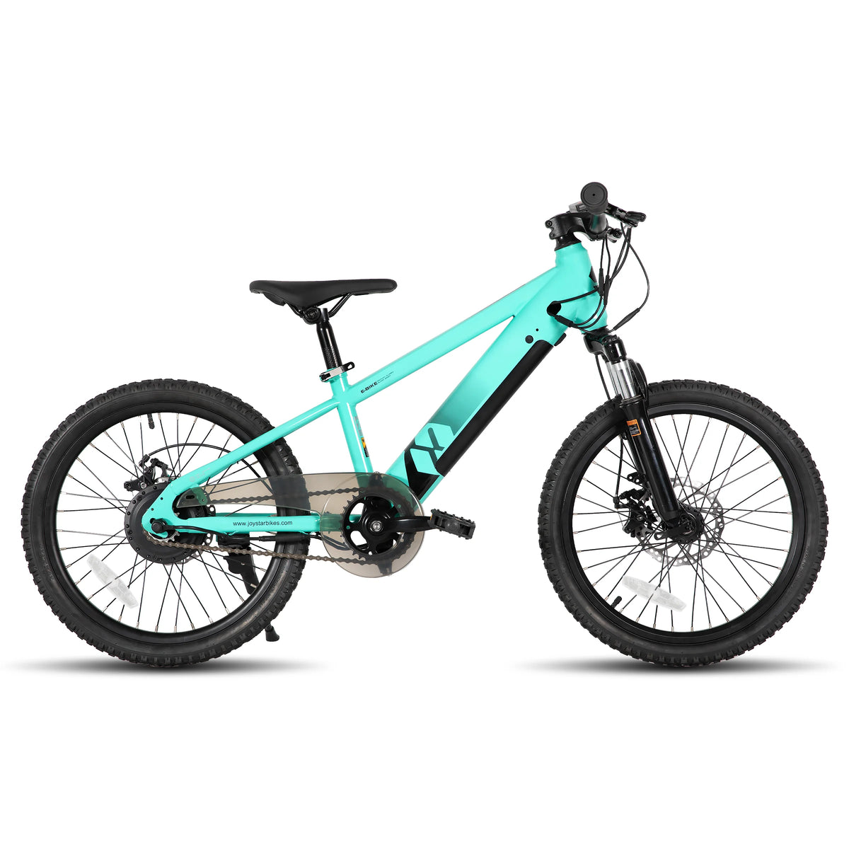 JOYSTAR Electric Bike for Kids Teens Ages 7+ with 250W Motor, 15 Miles 15MPH Electric Mountain Bicycle Safe Mini E bikes