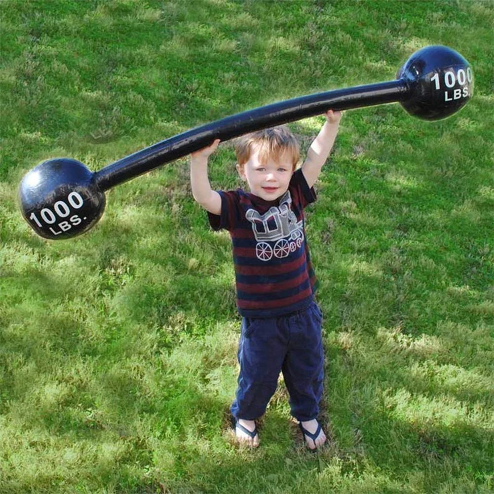 Inflatable Baby Dumbbell Toy For Kids PVC Strength Training