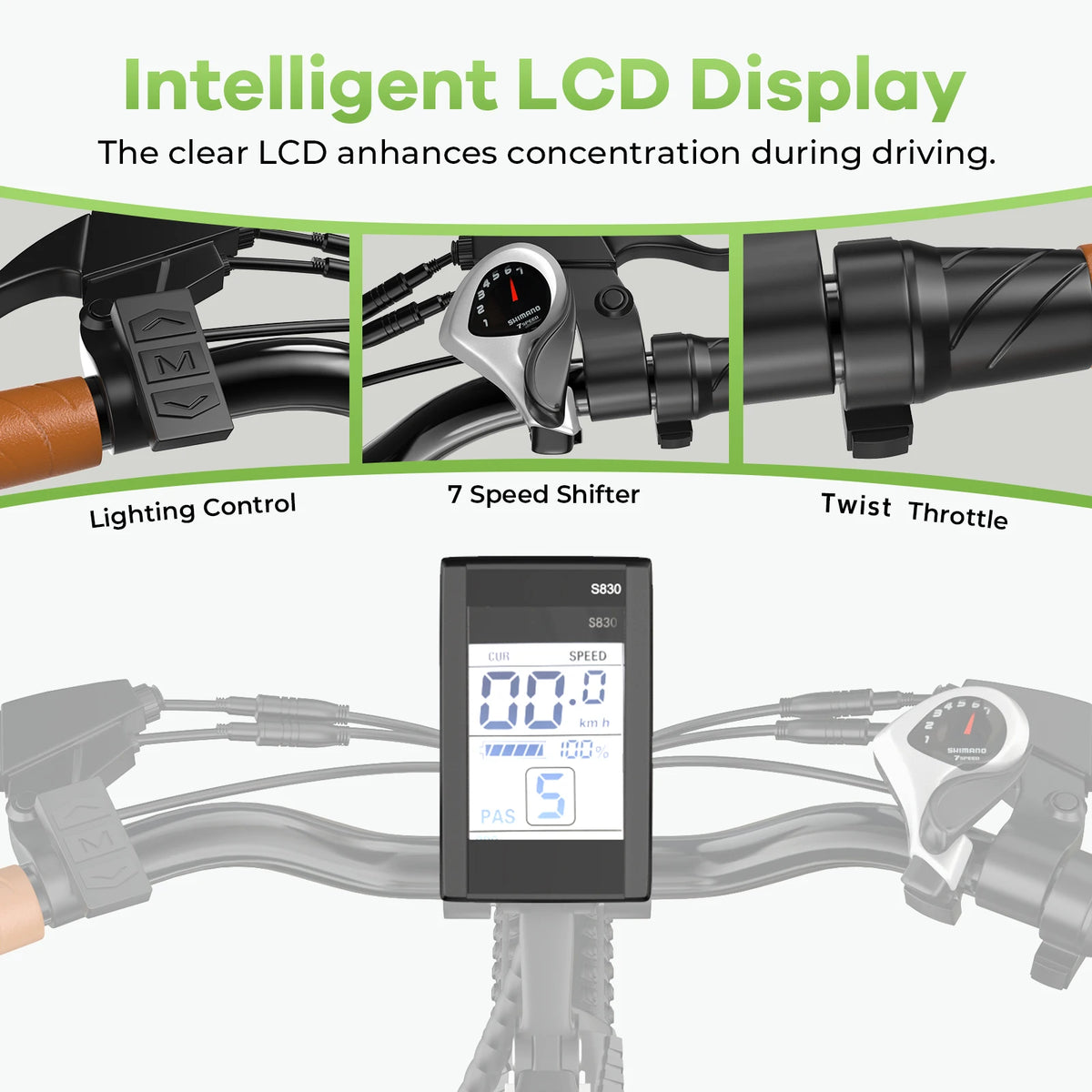 CBVELO Long Range Electric Commuter Bike With Removable Battery
