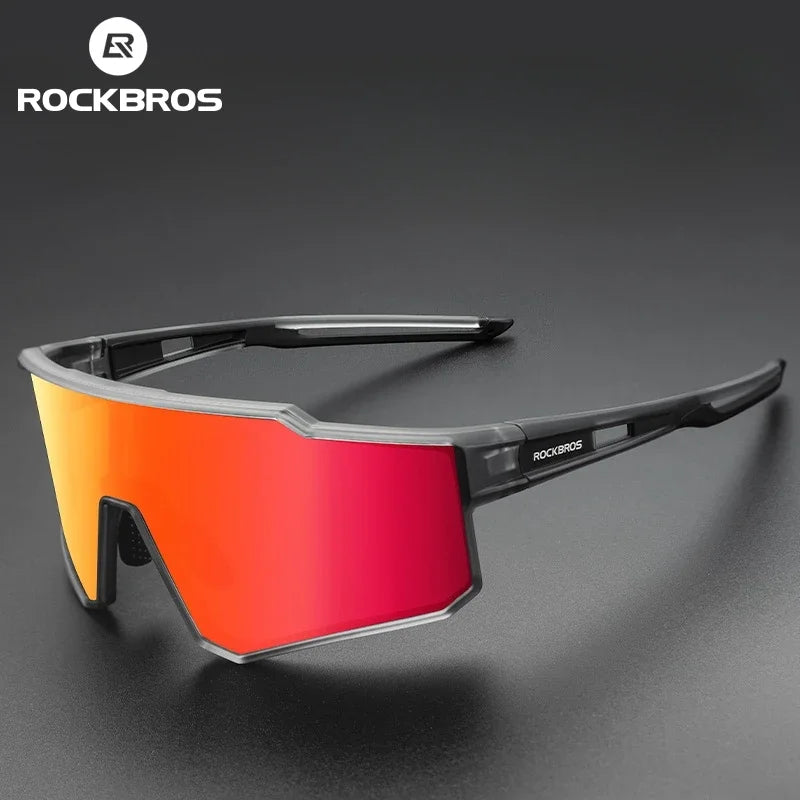 Rockbros Polarized Photochromic Cycling Glasses For UV400 Protection