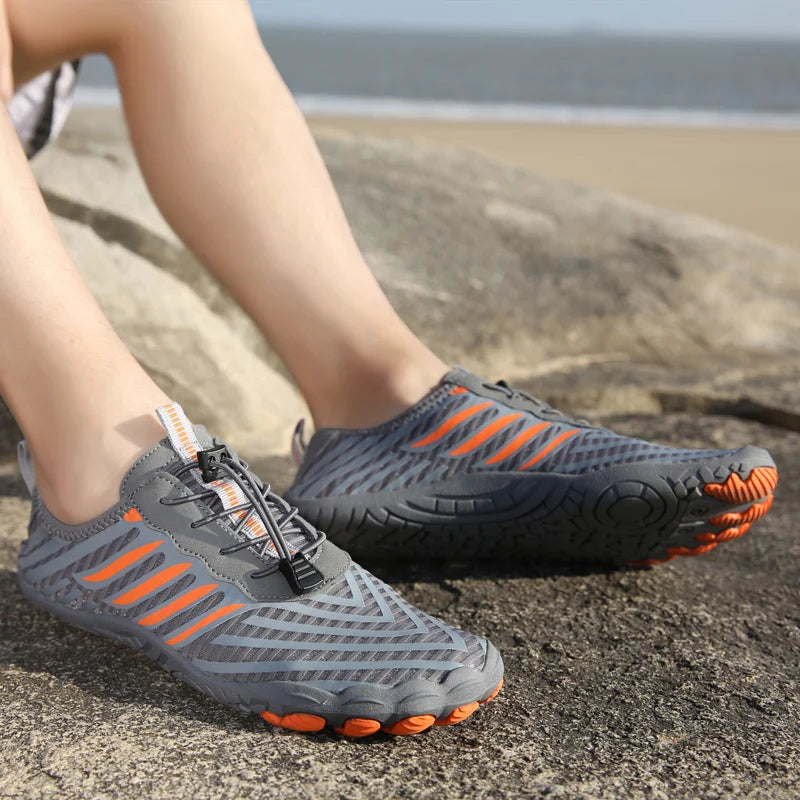 Men Barefoot Water Shoes for Beach Swimming and Hiking
