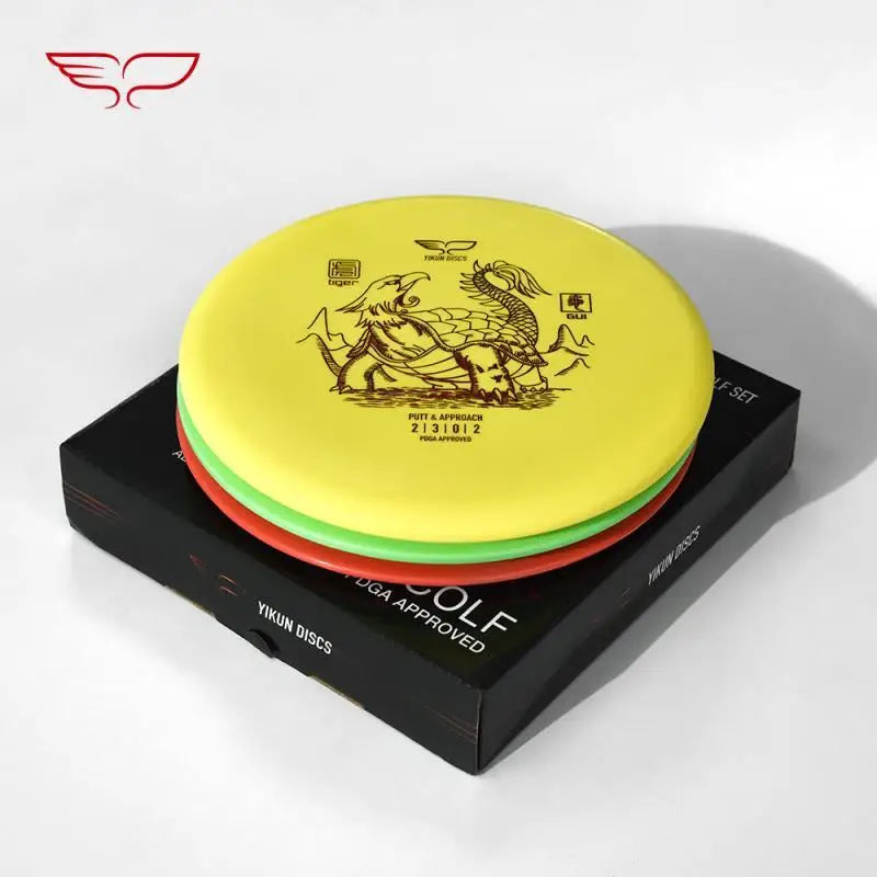 PGDA certified YikunDiscs Golf discs beginner set golf DRIVER discs MID-RANGE discs and PUTT approach discsADN