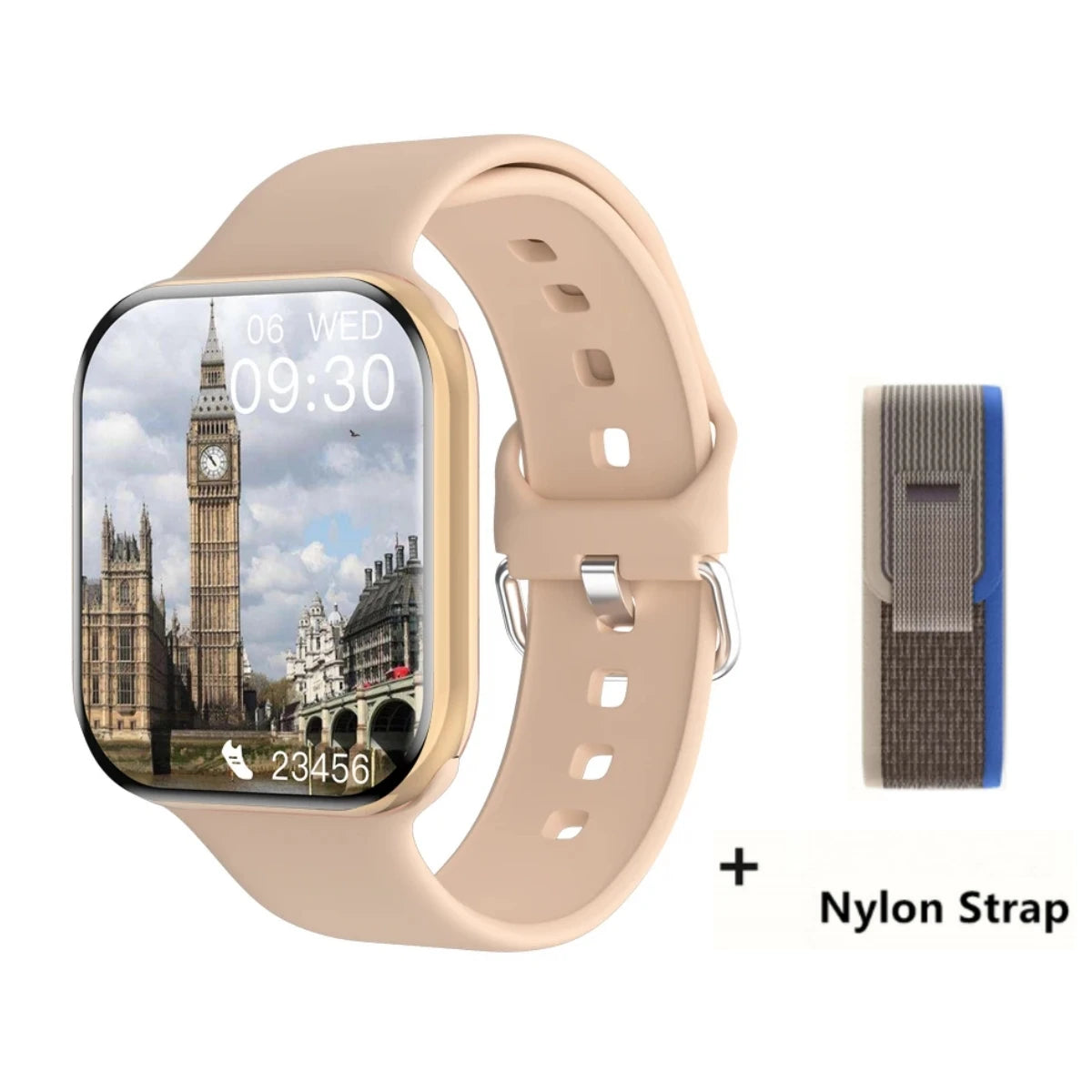 Waterproof Nfc Smartwatch With Bluetooth Calling And Heart Rate