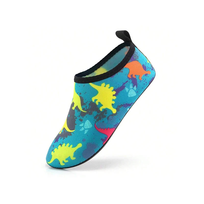 Kids Water Shoes Summer Swimming Beach Barefoot Sneakers Cute Baby Swimming Aqua Shoes Quick-Dry Foldable Surf Sea Slippers