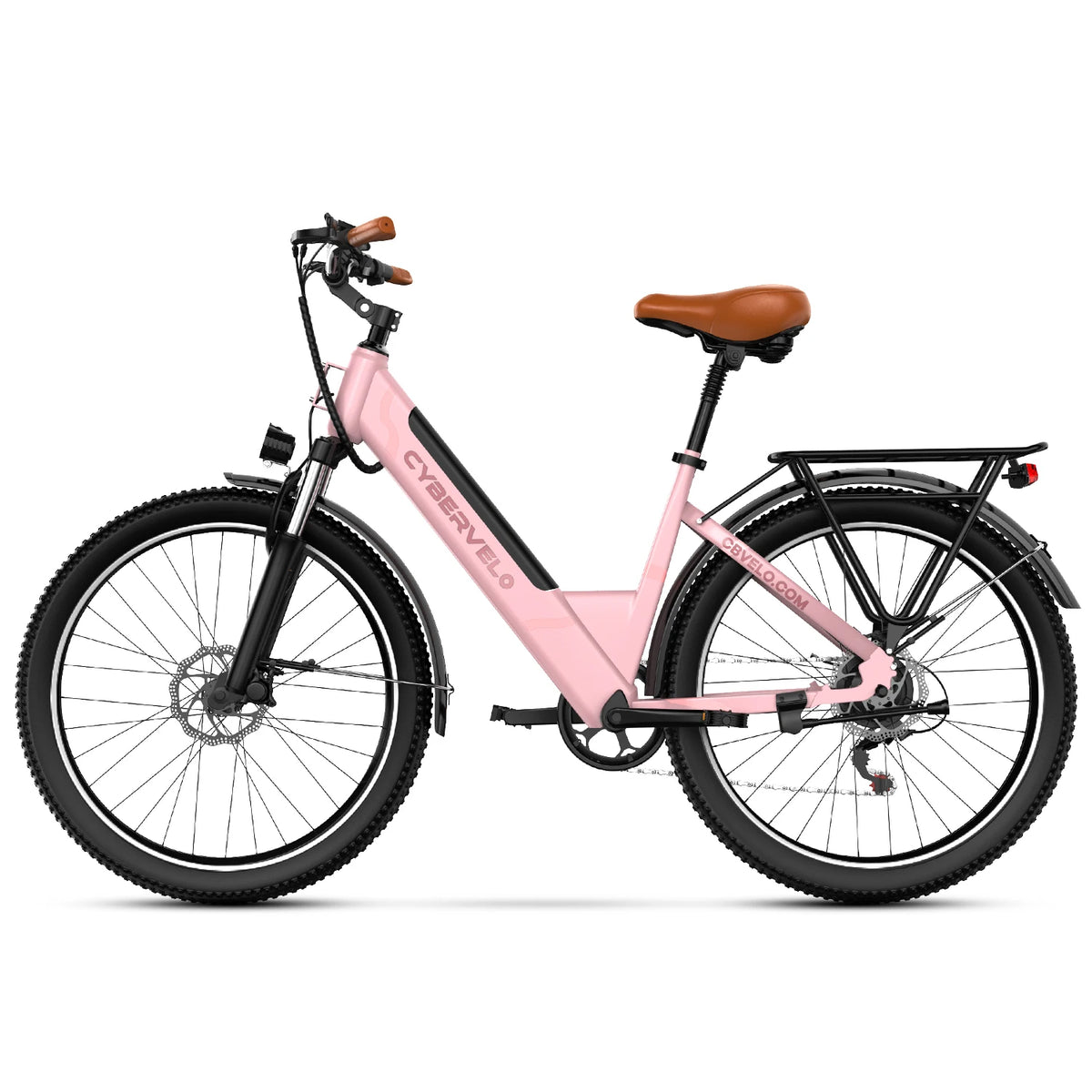 CBVELO Long Range Electric Commuter Bike With Removable Battery