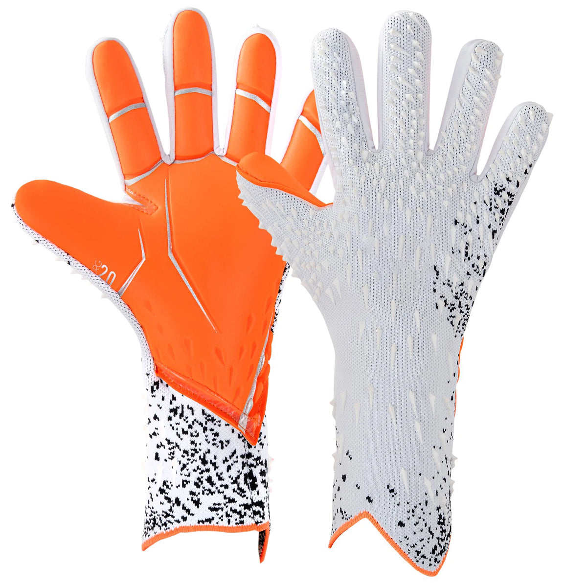 GKHMNEW Soccer Goalie Gloves Youth and Adult Enhanced Latex Grip