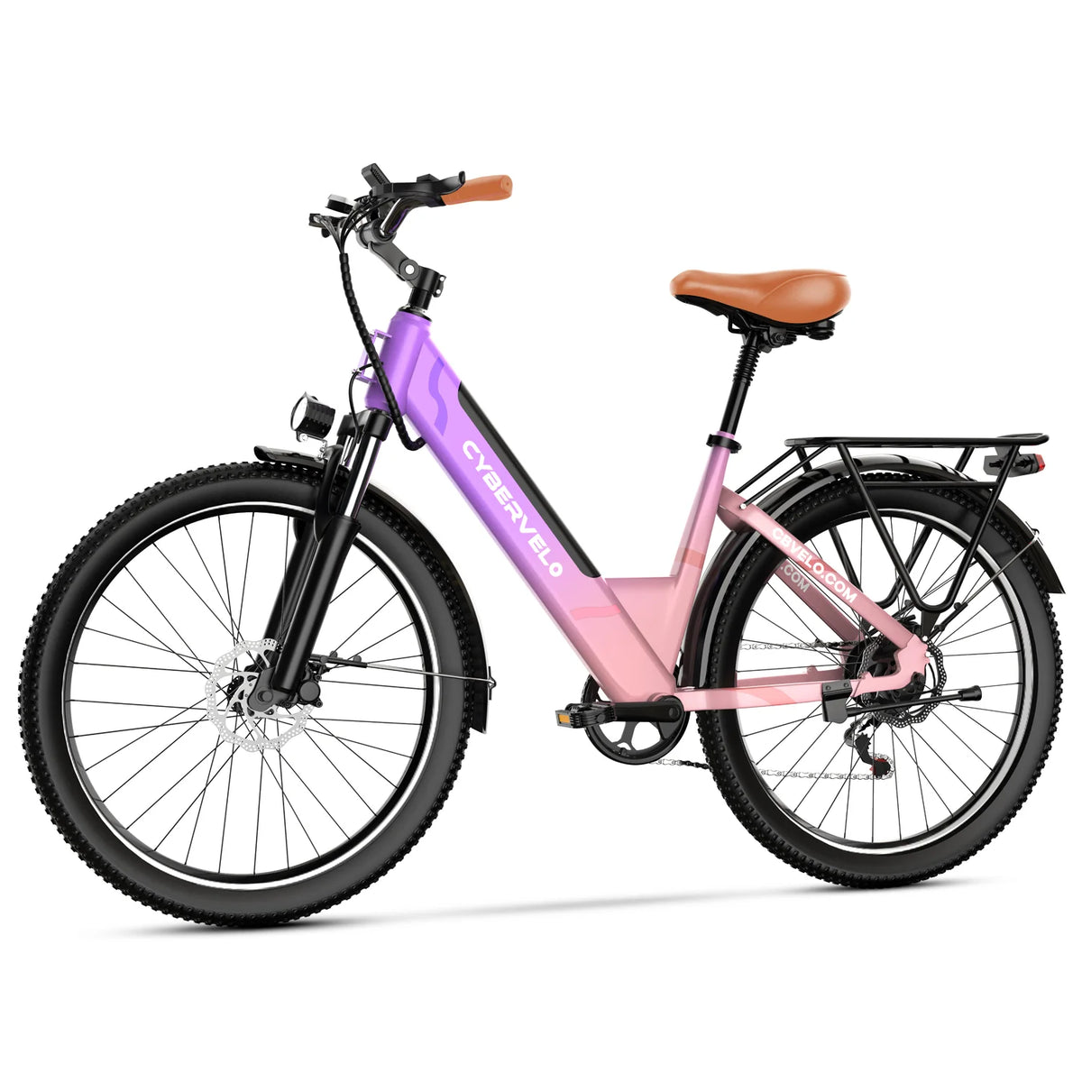 CBVELO Long Range Electric Commuter Bike With Removable Battery