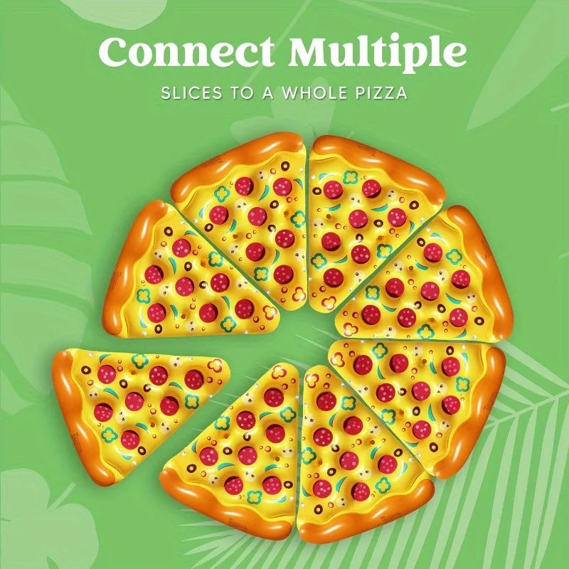 Joyfy Giant Inflatable Pizza Slice Pool Float For Adults