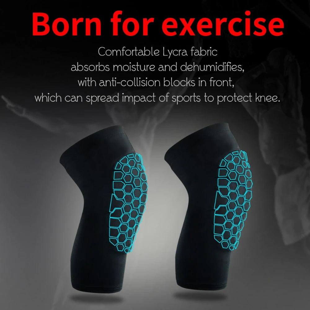 Protective Compression Knee Pads For Sports And Exercise