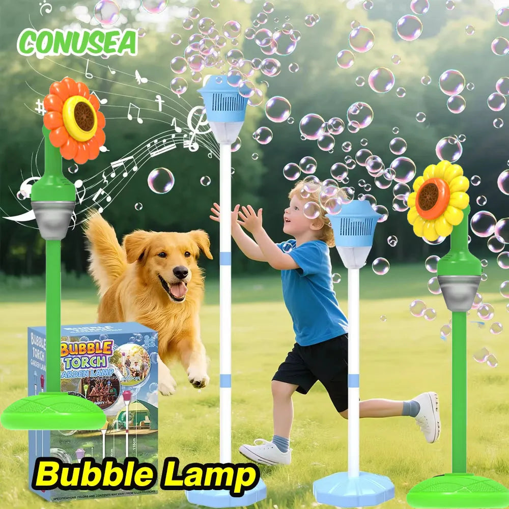 CONUSEA Electric Street Lamp Bubble Machine For Outdoor Parties