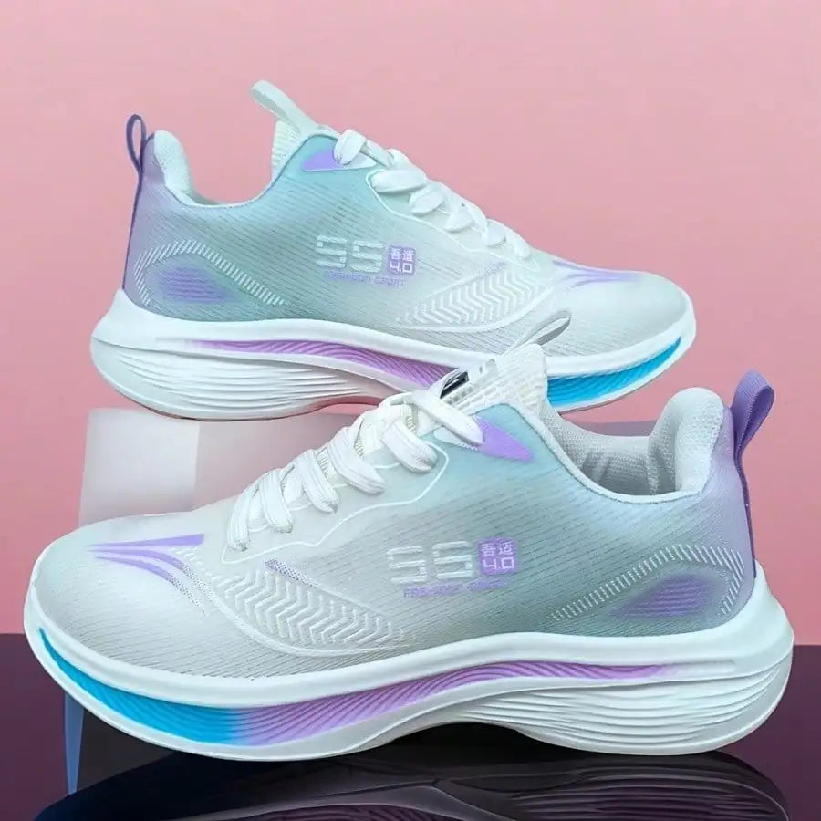 Breathable Mesh Running Shoes Unisex Lightweight Non Slip Sneakers