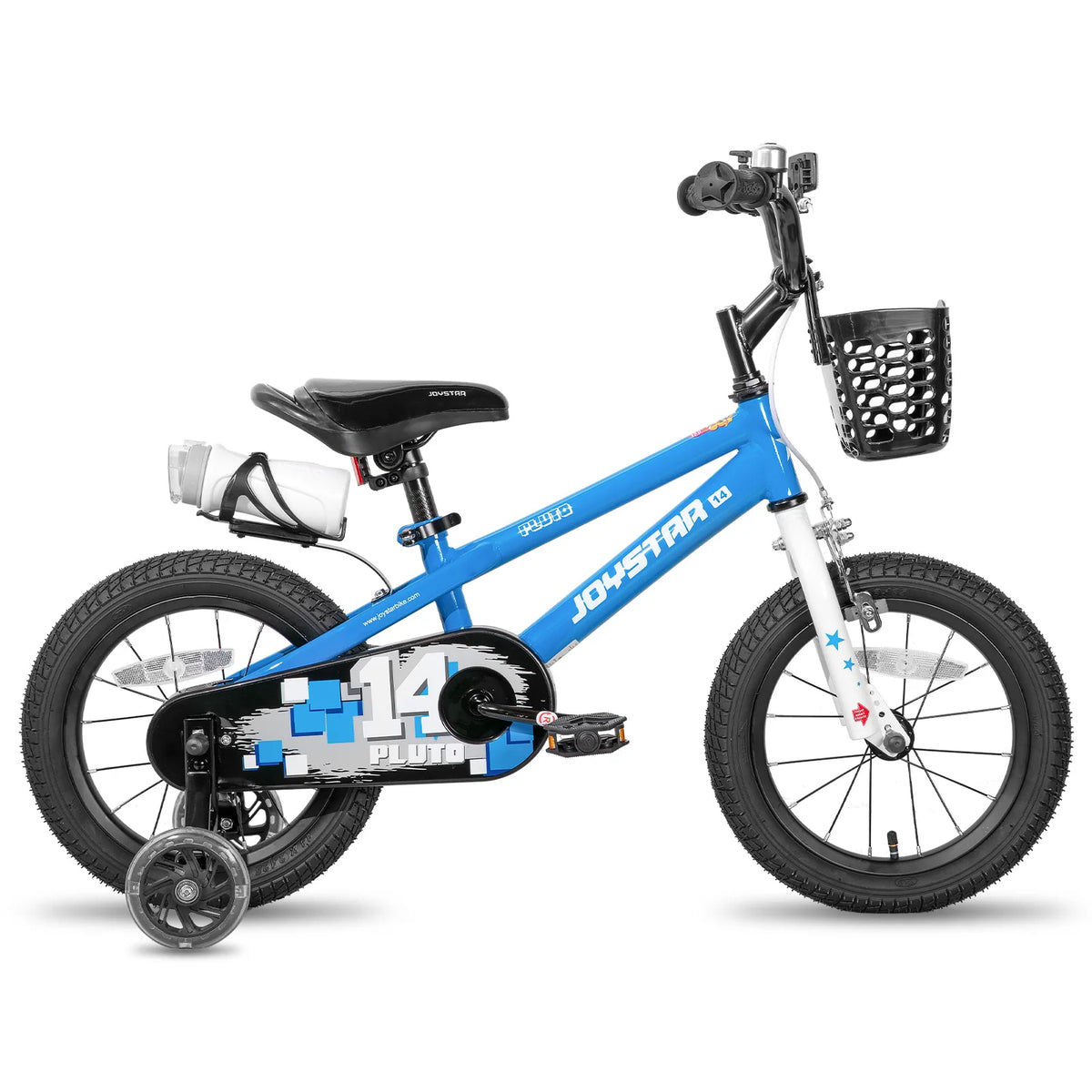 JOYSTAR Kids Bicycle With Light Up Training Wheels