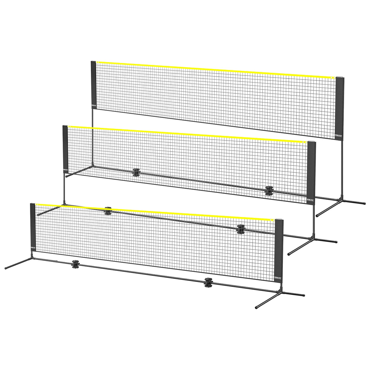 Adjustable Badminton Net Set For Outdoor Court Games