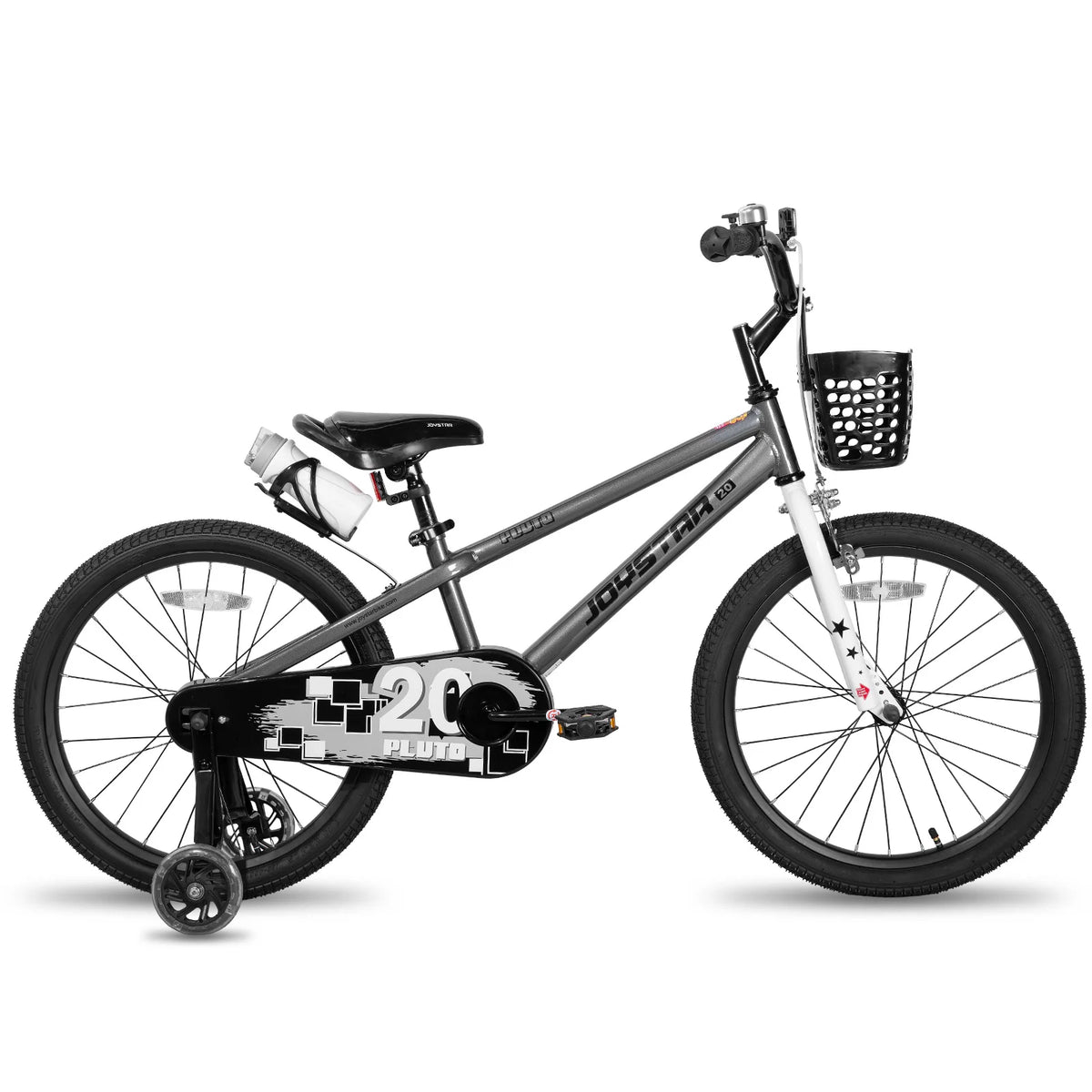 JOYSTAR Kids Bicycle With Light Up Training Wheels