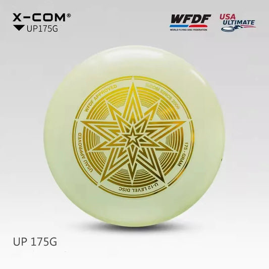 XCOM X-COM Professional Ultimate Flying Disc Certified by WFDF 175g 4 Colors With Storage Bag