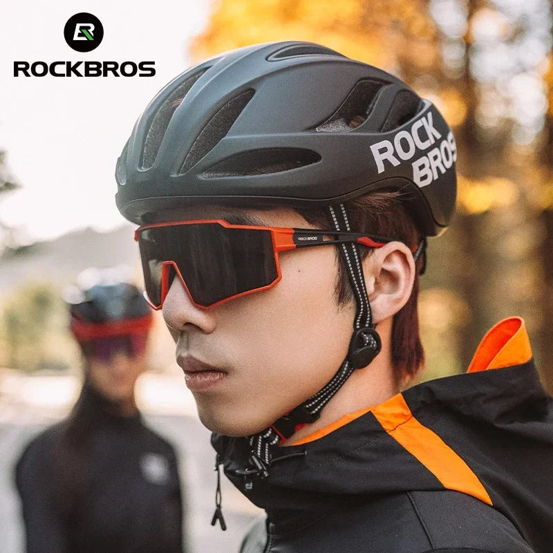 Rockbros Polarized Photochromic Cycling Glasses For UV400 Protection