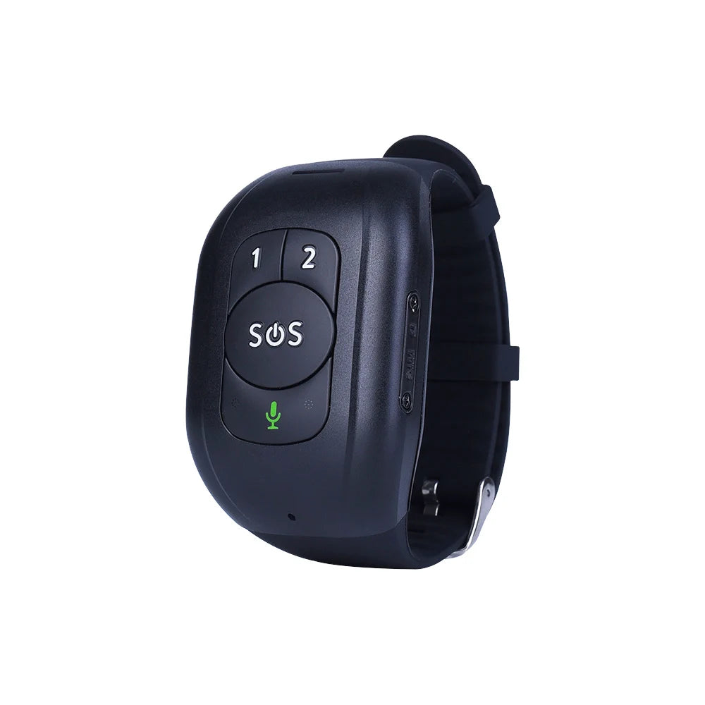 HOT 4G Elderly GPS Tracker V48 SOS Button Wristband Emergency Alarm Waterproof GPS Heart Rate Blood Pressure Monitor