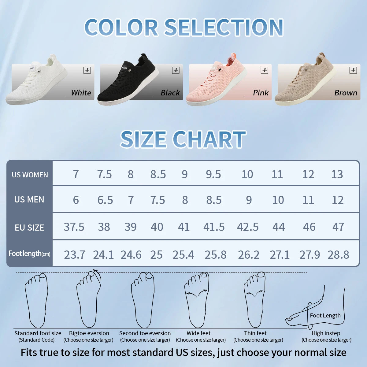 LBAIO Unisex Sliding Sports Shoes Lightweight Breathable Comfort